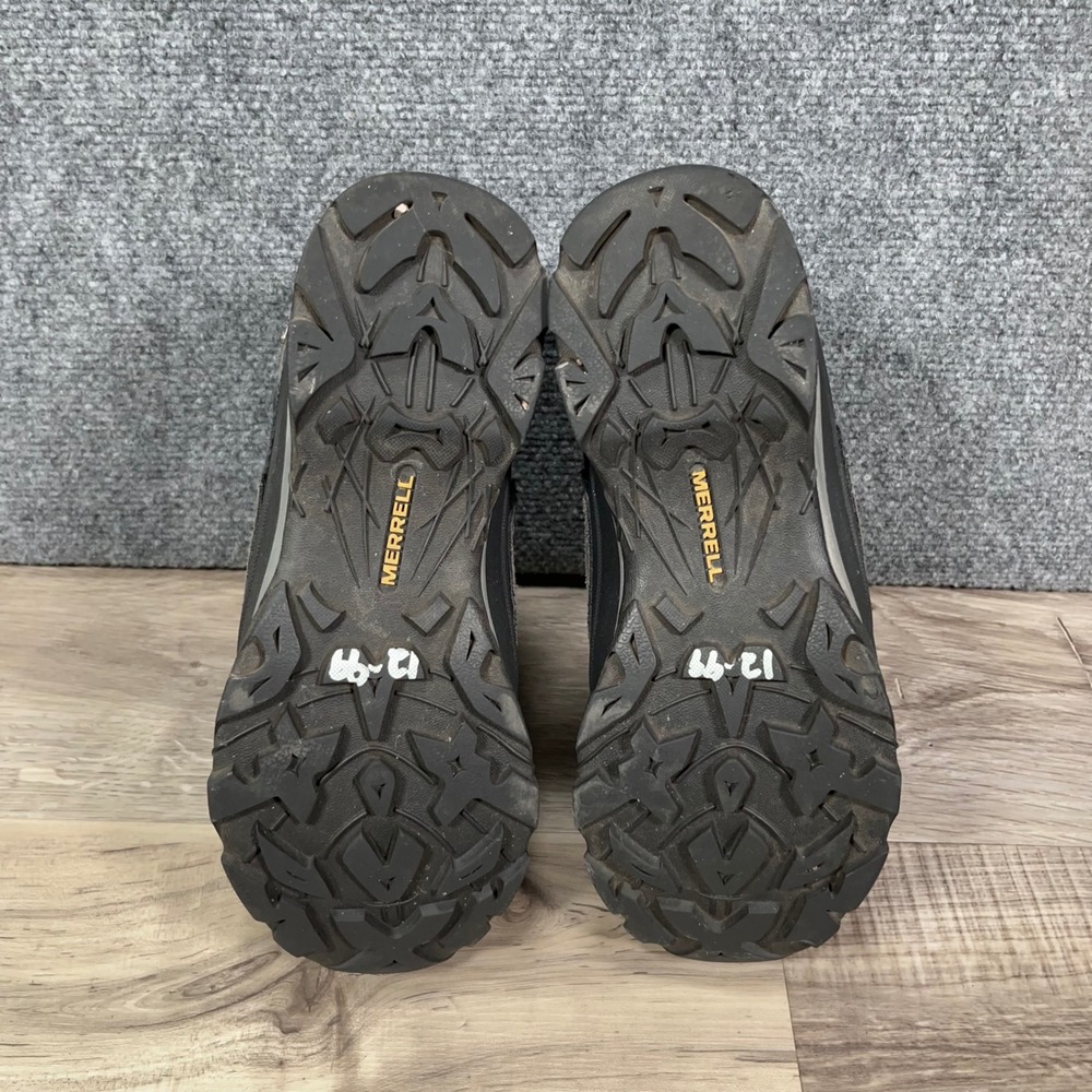 Merrell M-Select DRY Snow Boots Womens 7.5 Suede Waterproof Insulated Zip Black - Picture 6 of 7